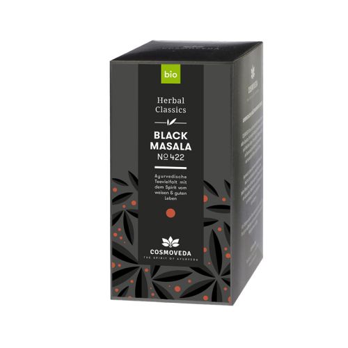 Thé Black Masala, Bio Thé noir bio 25 sachets / 45 g Cosmoveda 