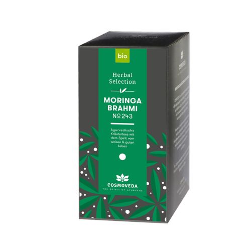 Thé Moringa Brahmi, Bio Tisane bio 25 sachets Cosmoveda 