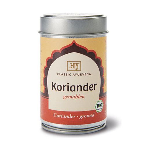 Coriandre, moulue, bio Épice coriandre  Classic Ayurveda 