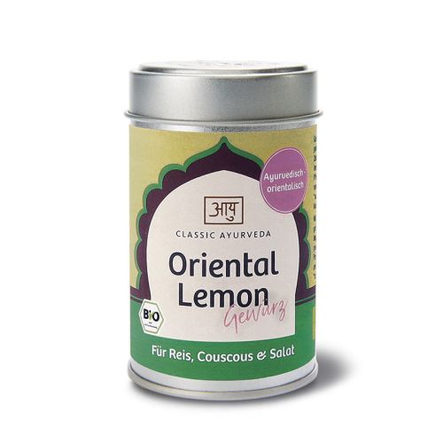 Oriental Lemon, Bio Bio Gewürzmischung 50 g Classic Ayurveda 