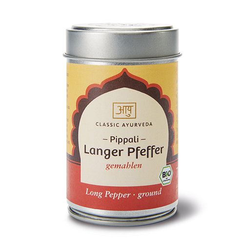 Poivre long (Pippali), moulu, bio Èpices bio  Classic Ayurveda 