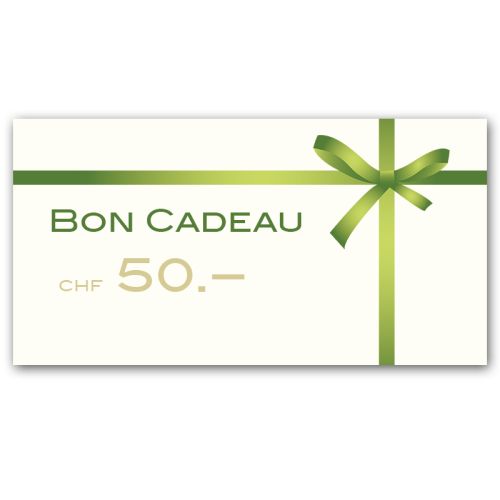 Bon d'une valeur de CHF 50 Bon d'achat   