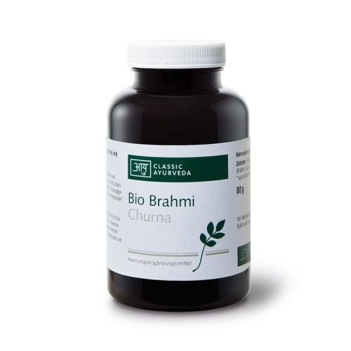 Brahmi churna, bio Complément alimentaire à Bacosides 80 g poudre Classic Ayurveda 