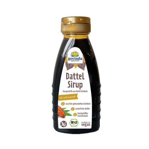 Sirop de datte, bio Sirop de dattes de Barhi 250 g Govinda 