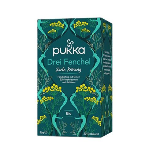 Infusion au Trois Fenouils, bio Tisane bio 20 sachets / 36g Pukka 