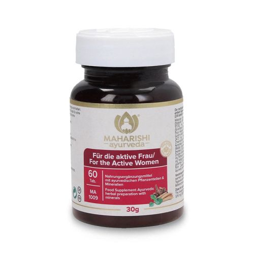 Pour la femme active MA 1009 - Compléments alimentaires à base d'herbes et de minéraux 60 comprimés / 30 g Maharishi Ayurveda 