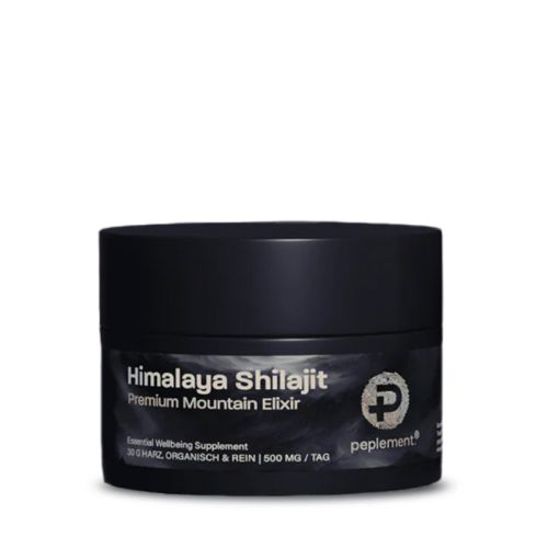 Résine de shilajit de l'Himalaya Complément alimentaire ayurvédique avec des substances végétales secondaires   