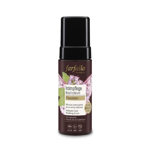 Frauenleben, Mousse de lavage pour soins intimes Mousse lavante pour les parties intimes  Farfalla 