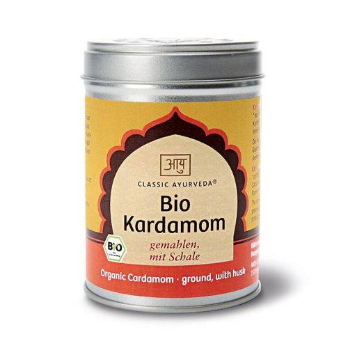 Cardamome, moulue, bio Épice bio  Classic Ayurveda 