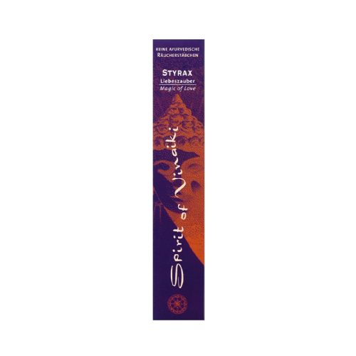 Styrax - Charme d'amour Bâtonnets d'encens 10 bâtonnets d'encens Spirit of Vinaiki ayurvedisch 