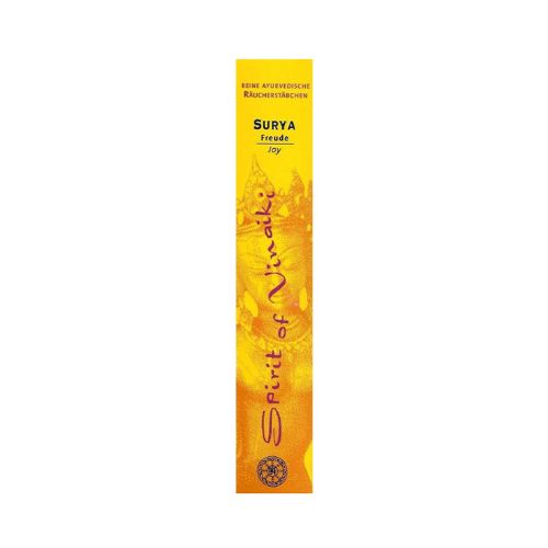 Surya – Joie Bâtonnets d'encens 10 bâtonnets d'encens Spirit of Vinaiki ayurvedisch 