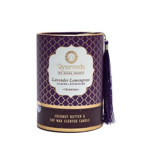 Bougie parfumée tridosha lavande citronnelle     