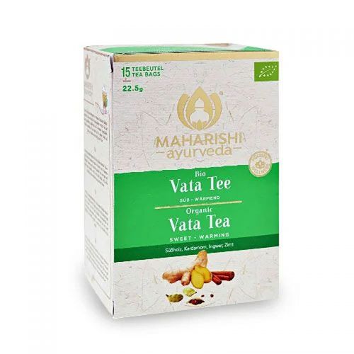 Vata Tee, Bio Ayurvedischer Bio Kräuter- und Gewürztee 15 Beutel / 22.5 g Maharishi Ayurveda 