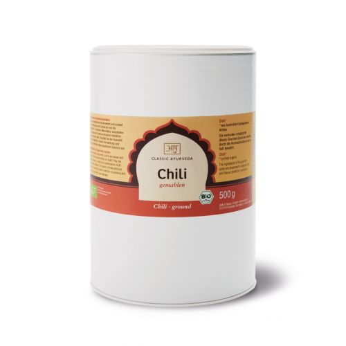 Chili, gemahlen, Bio - gross