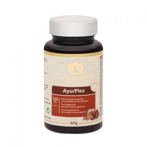 AyurFlex Nahrungsergänzungsmittel mit ayurvedischden Pflanzenteilen 120 Tabletten / 60 g Maharishi Ayurveda 