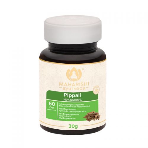 Pippali Nahrungsergänzungsmittel mit ayurvedischen Pflanzenteilen 60 Kapseln / 36 g Maharishi Ayurveda 