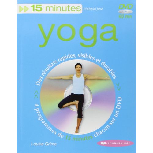 Yoga - 15 minutes chaque jour, livre + DVD