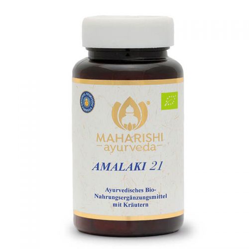 Amalaki 21, Bio Nahrungsergänzungsmittel mit ayurvedischen Pflanzenteilen 100 Tabletten / 50 g Maharishi Ayurveda 