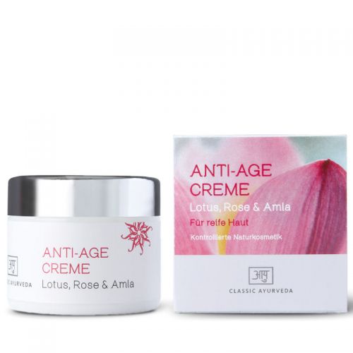 Crème Anti-Âge, lotus, rose & amla, BDIH | Classic Ayurveda