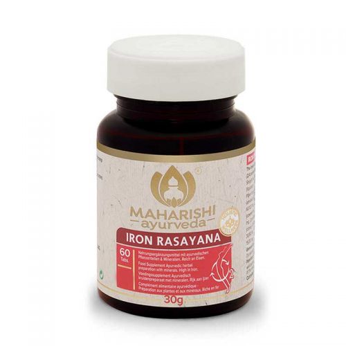 Rasayana au fer Compléments alimentaires à base de fer et de plantes indiennes 60 comprimés / 30 g Maharishi Ayurveda 