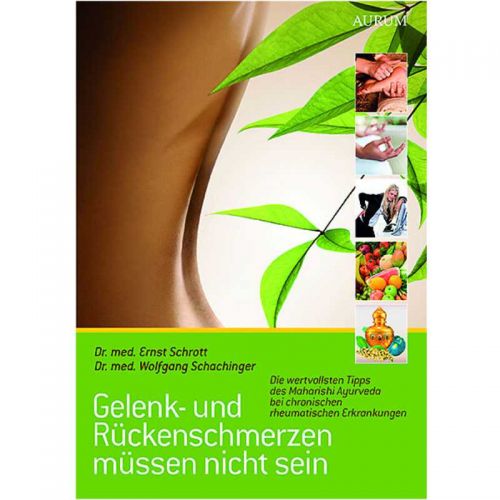 Gelenk- und Rückenschmerzen müssen nicht sein Dr. med. Ernst Schrott & Dr. med. Wolfgang Schachinger 163 Seiten, kartoniert  