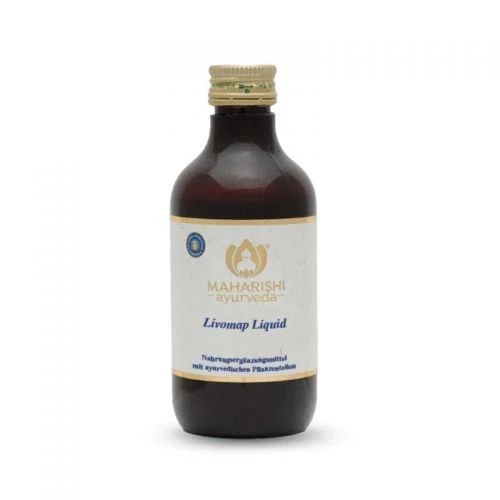 Livomap Liquid Nahrungsergänzungsmittel mit ayurvedischen Pflanzenteilen 200 ml Maharishi Ayurveda 