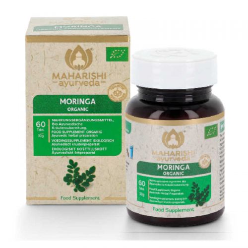 Moringa, Bio Nahrungsergänzungsmittel mit ayurvedischen Pflanzenteilen 60 Tabletten / 30 g Maharishi Ayurveda 