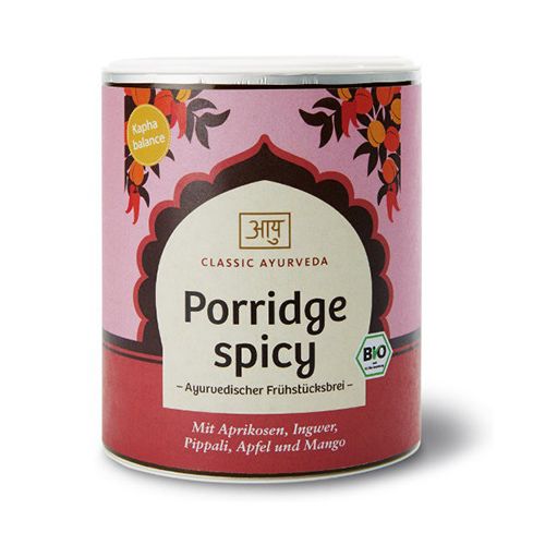 Porridge spicy, Bio