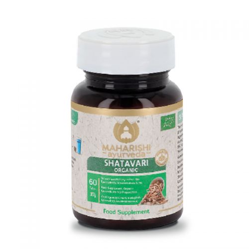 Shatavari, Bio Nahrungsergänzungsmittel mit Saponinen 60 Tabletten / 30g Maharishi Ayurveda 