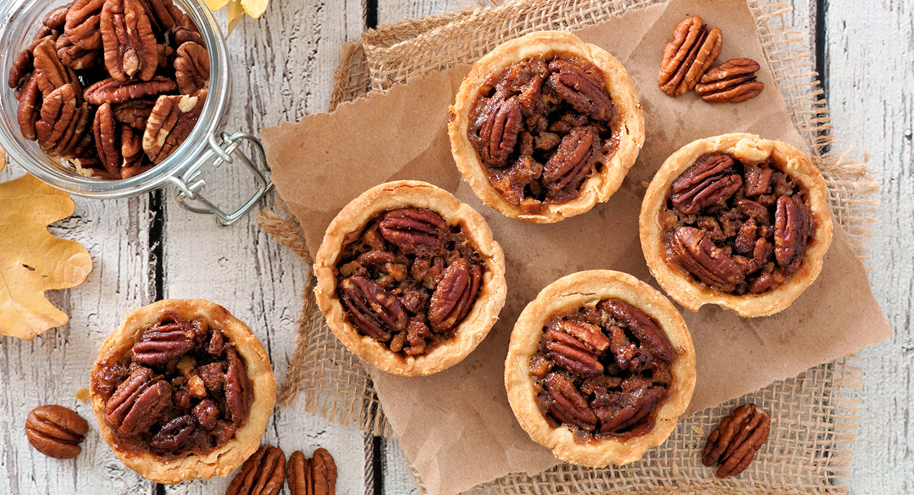 Recette ayurvédique : Tartelettes aux noix de pécan et à la patate douce