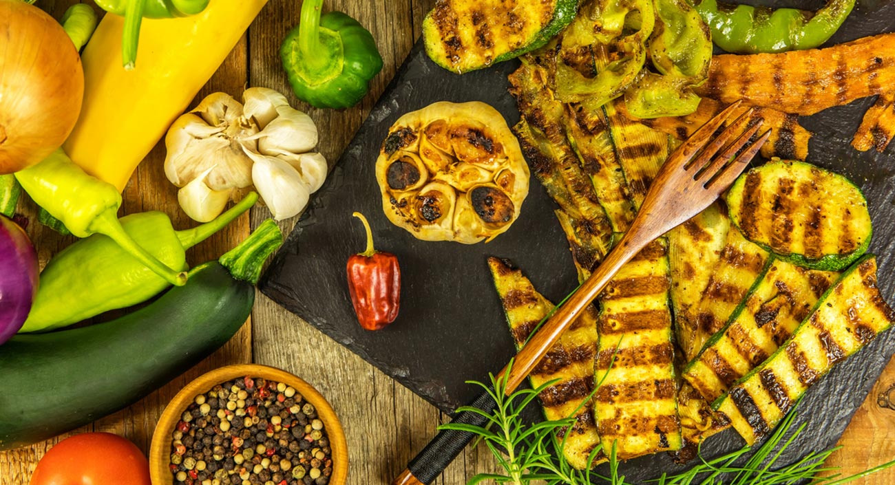 Assiette de grillades ayurvédiques