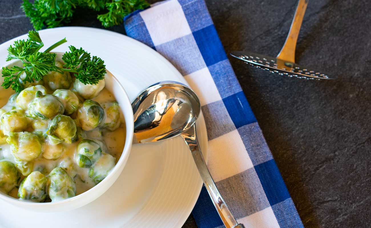 Aromatischer Rosenkohl